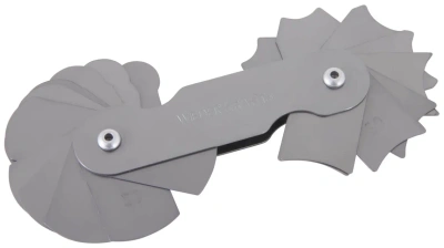 Калибровка радиусных шаблонов УШС-2 (6 радиусов)