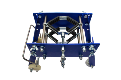 Приспособление "Паук-У" ("Паук-80-100") с устр съема для крепл к трубе имп р/а Арина, Памир (с D от 80 до 100 мм)