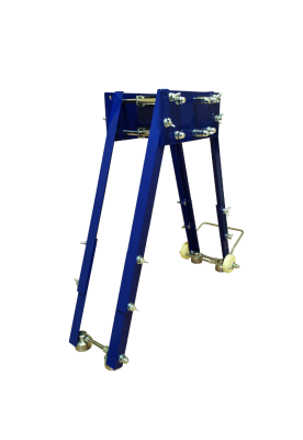 Приспособление "Паук-УР" ("Паук-80-100 Р") с устр съема для крепл к трубе и резервуару имп р/а Арина (с D от 80 до 100 мм)