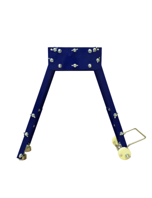 Приспособление "Паук-У" ("Паук-80-100") с устр съема для крепл к трубе имп р/а Арина, Памир (с D от 80 до 100 мм)