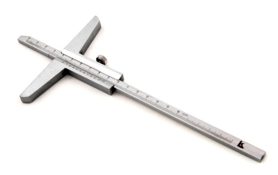 Калибровка штангенглубиномера